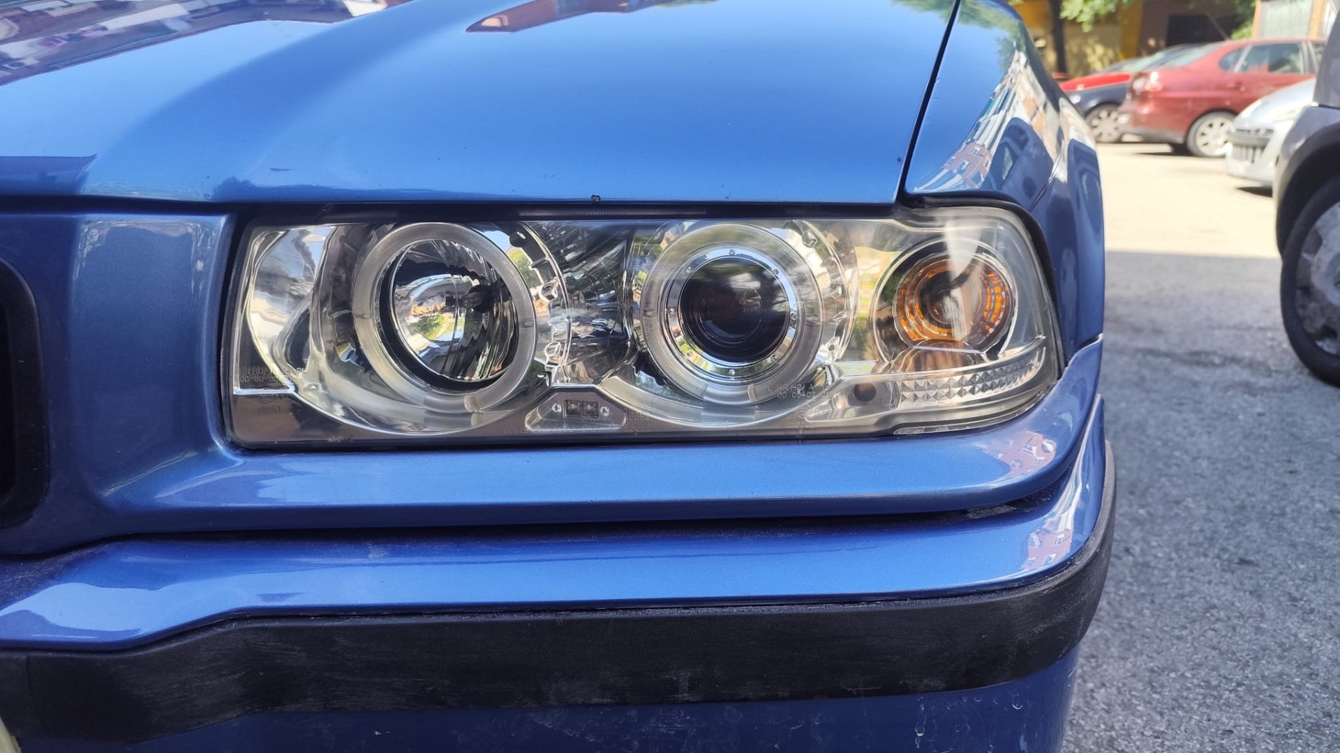BMW Serie 3 después del pulido